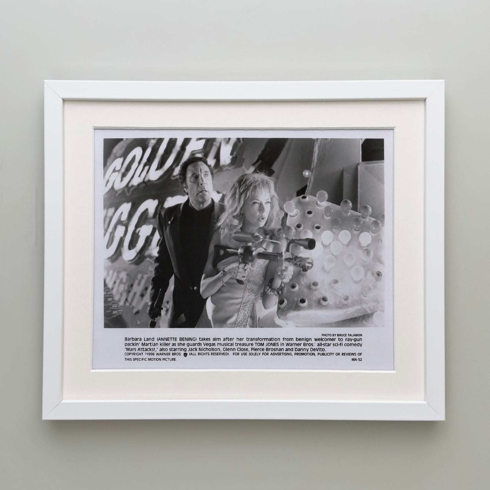 Mars Attacks 1996 Publicity Film Movie Press Still Framed