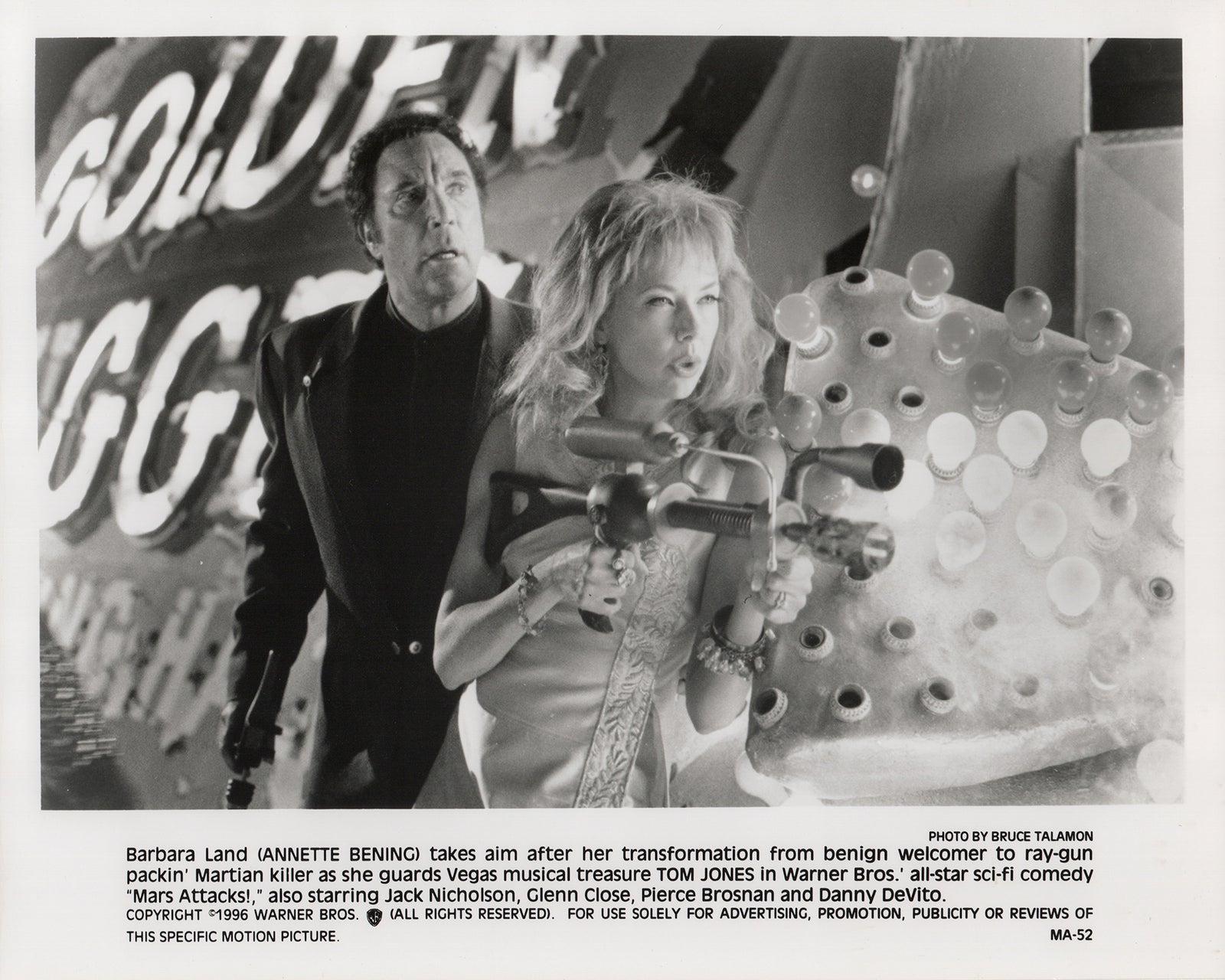 Mars Attacks 1996 Publicity Film Movie Press Still Framed