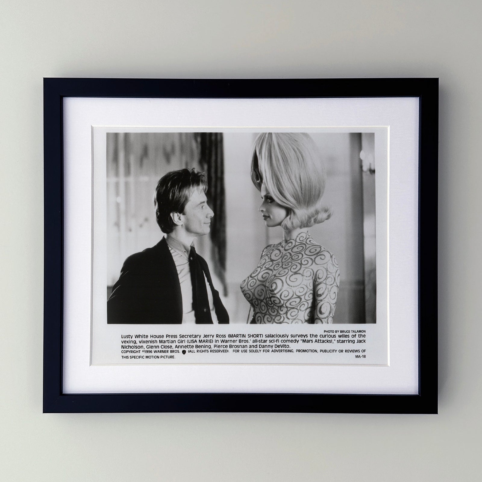 Mars Attacks 1996 Publicity Film Movie Press Still Framed