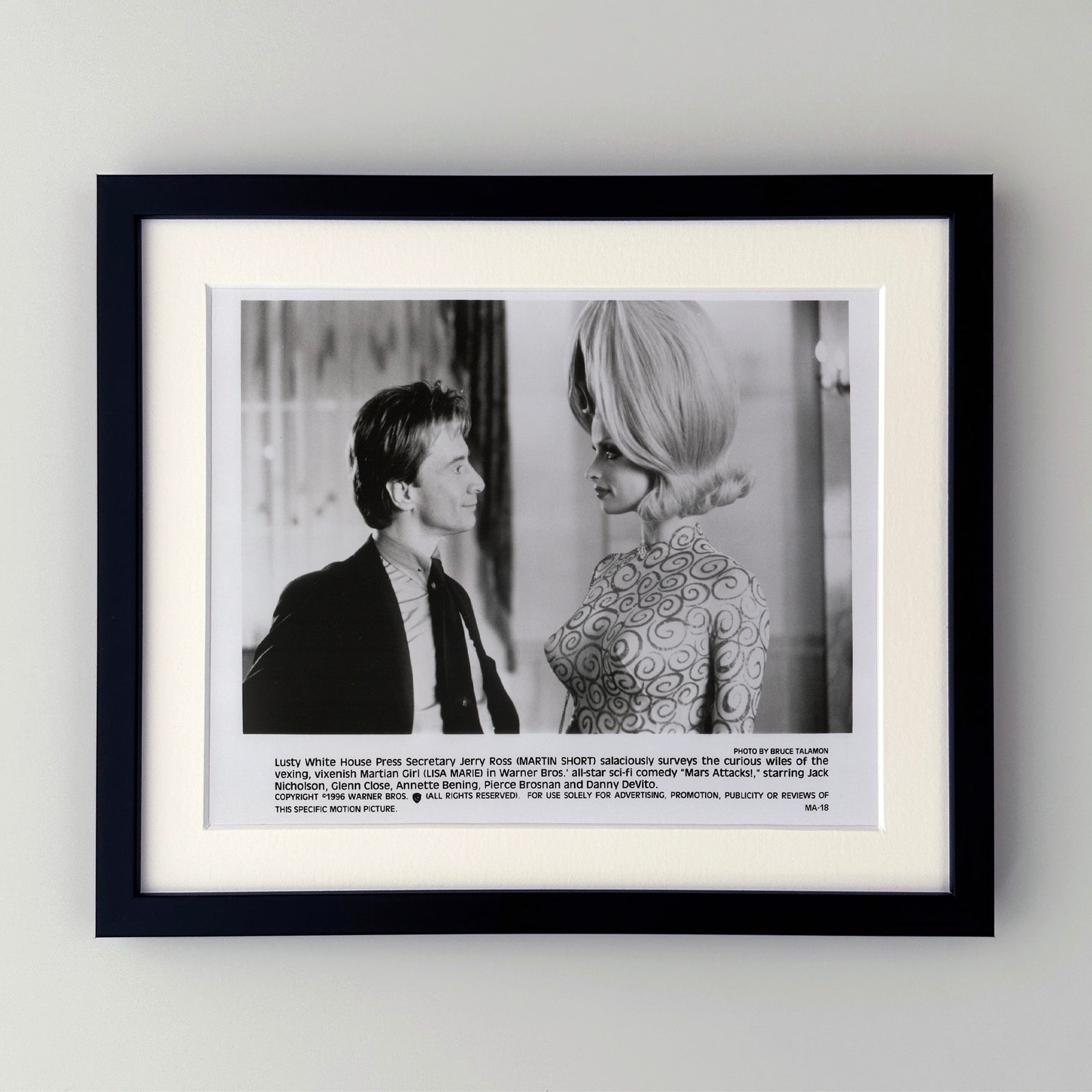 Mars Attacks 1996 Publicity Film Movie Press Still Framed