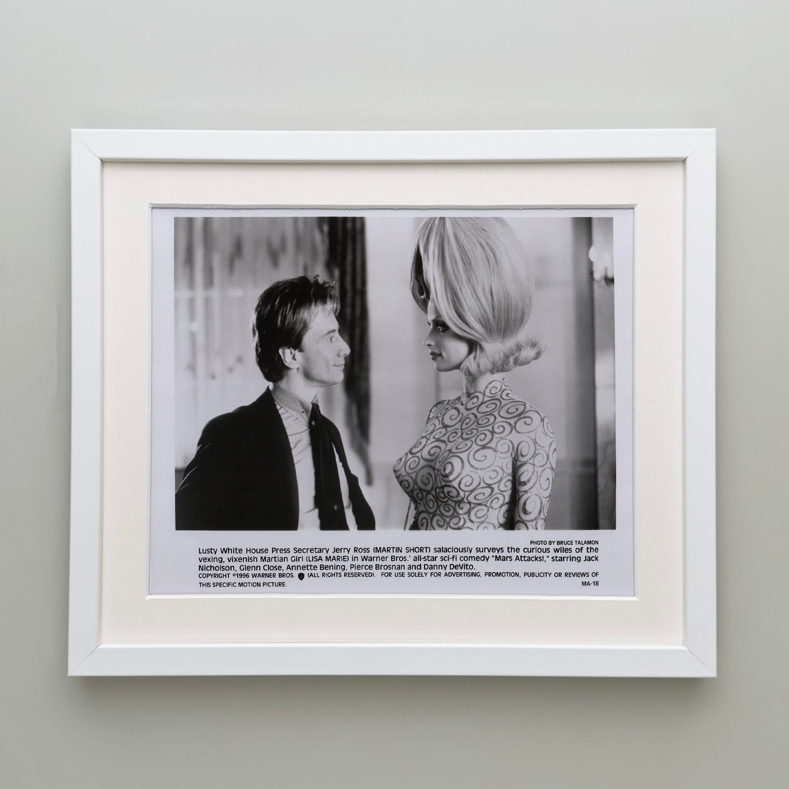 Mars Attacks 1996 Publicity Film Movie Press Still Framed