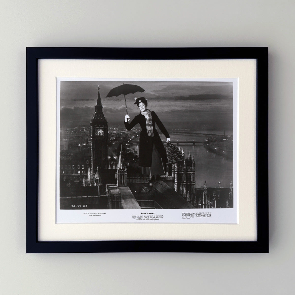 Mary Poppins (1964) Disney Publicity Film Movie Still - Framed