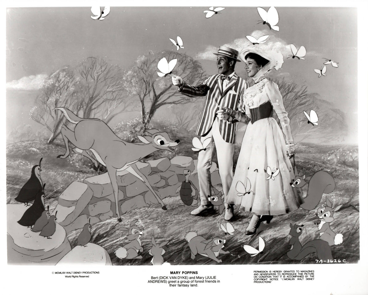 Mary Poppins (1964) Disney Publicity Film Still - Framed