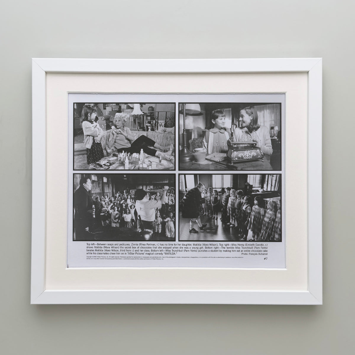Matilda 1996 Film Movie Press Publicity Still Framed