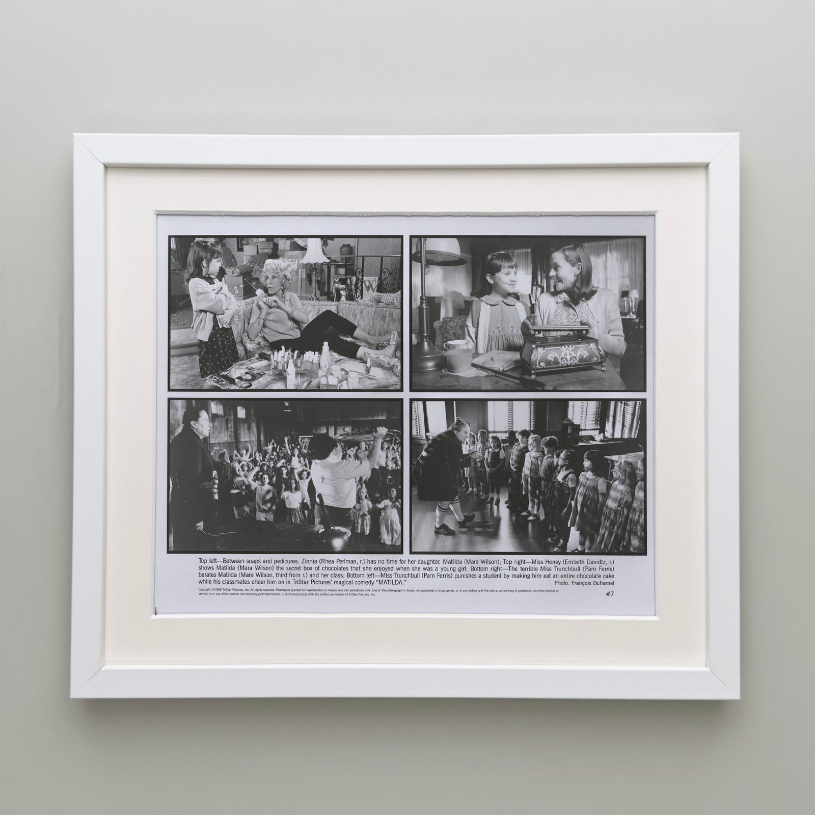 Matilda 1996 Film Movie Press Publicity Still Framed