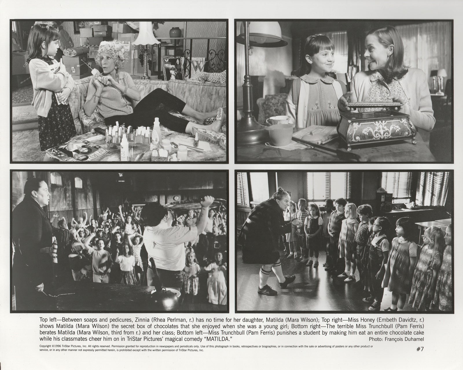 Matilda 1996 Film Movie Press Publicity Still Framed