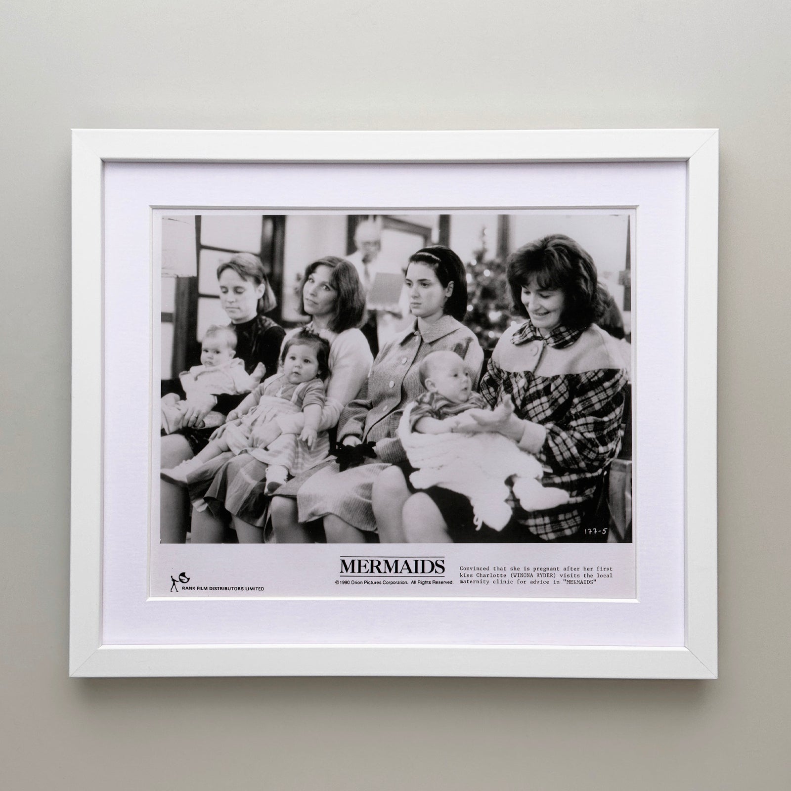 Mermaids 1990 Film Movie Press Publicity Still Framed