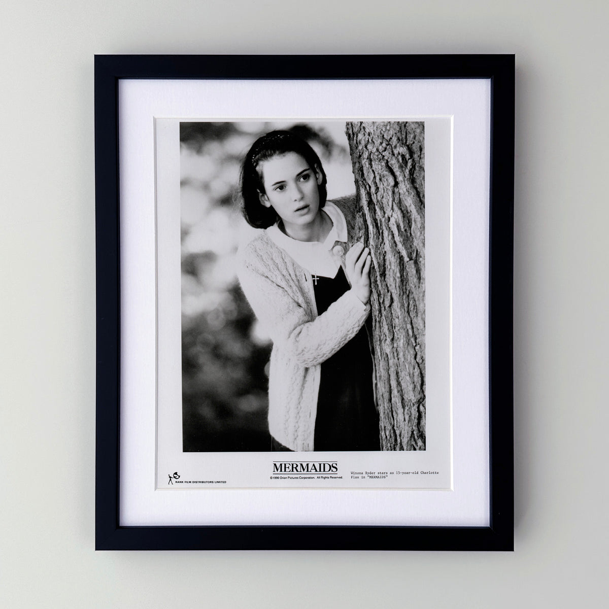 Mermaids 1990 Film Movie Press Publicity Still Framed