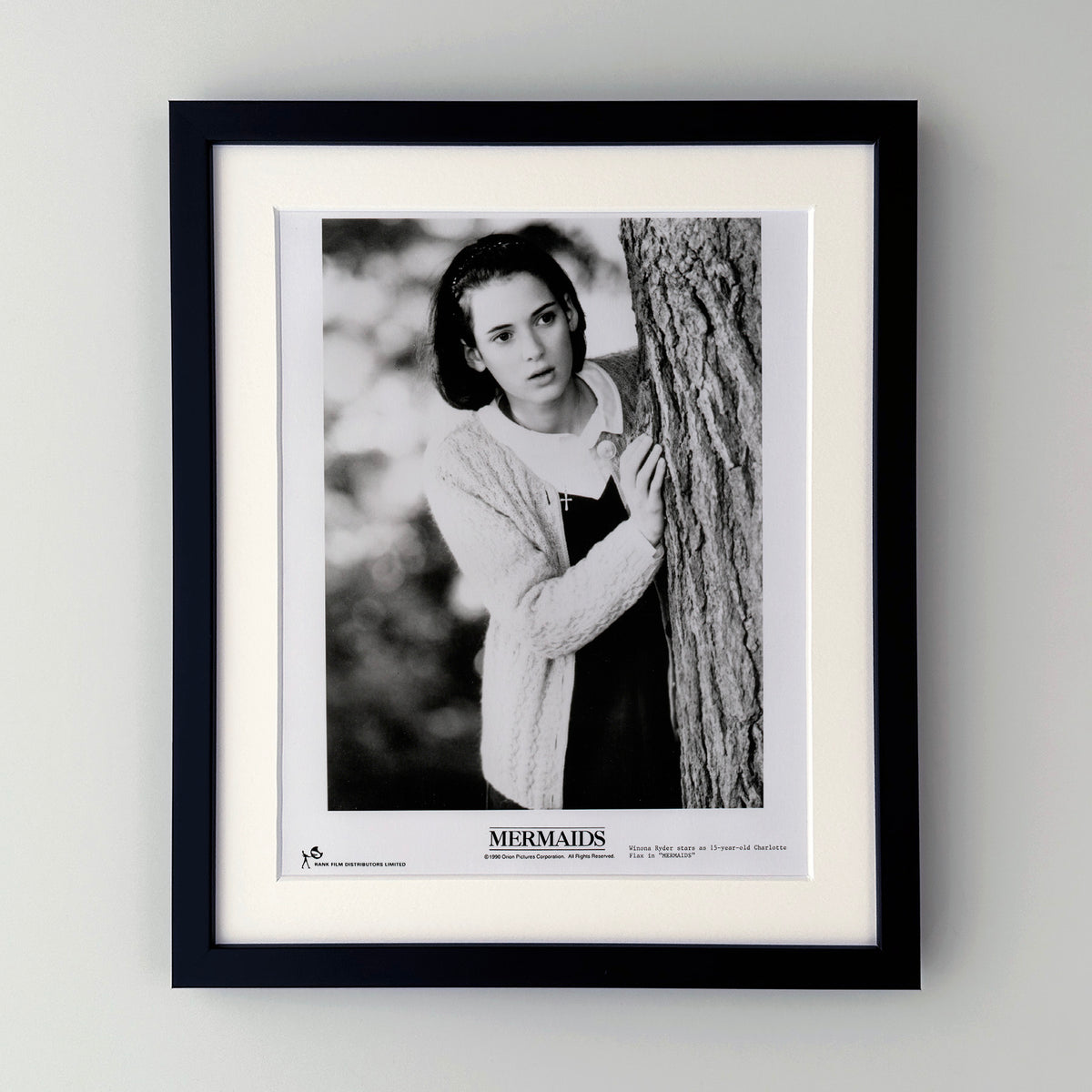 Mermaids 1990 Film Movie Press Publicity Still Framed