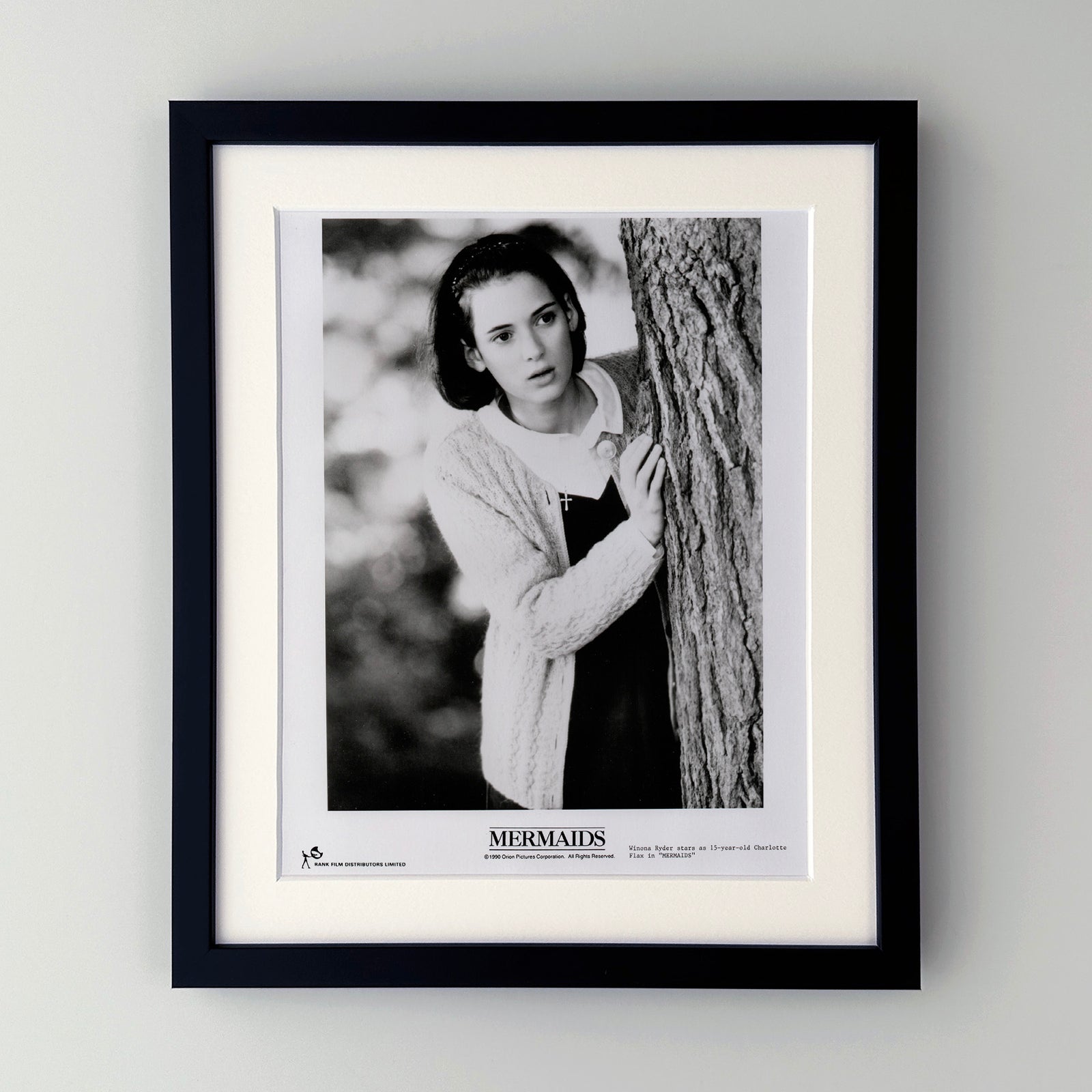 Mermaids 1990 Film Movie Press Publicity Still Framed