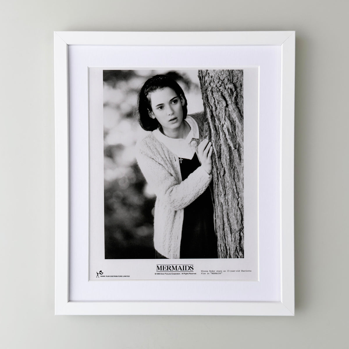Mermaids 1990 Film Movie Press Publicity Still Framed