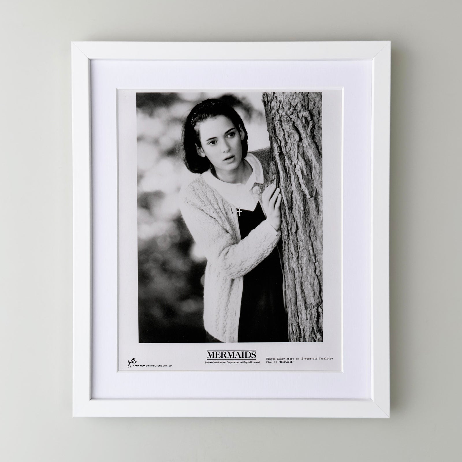Mermaids 1990 Film Movie Press Publicity Still Framed