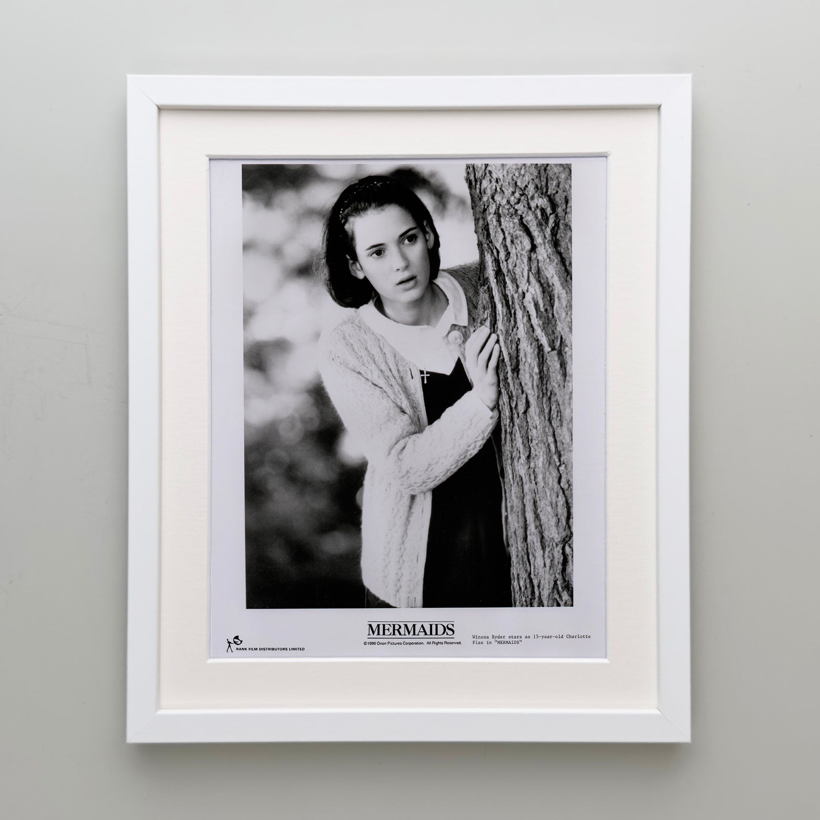 Mermaids 1990 Film Movie Press Publicity Still Framed