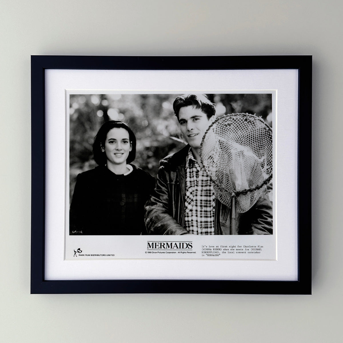 Mermaids 1990 Film Movie Press Publicity Still Framed