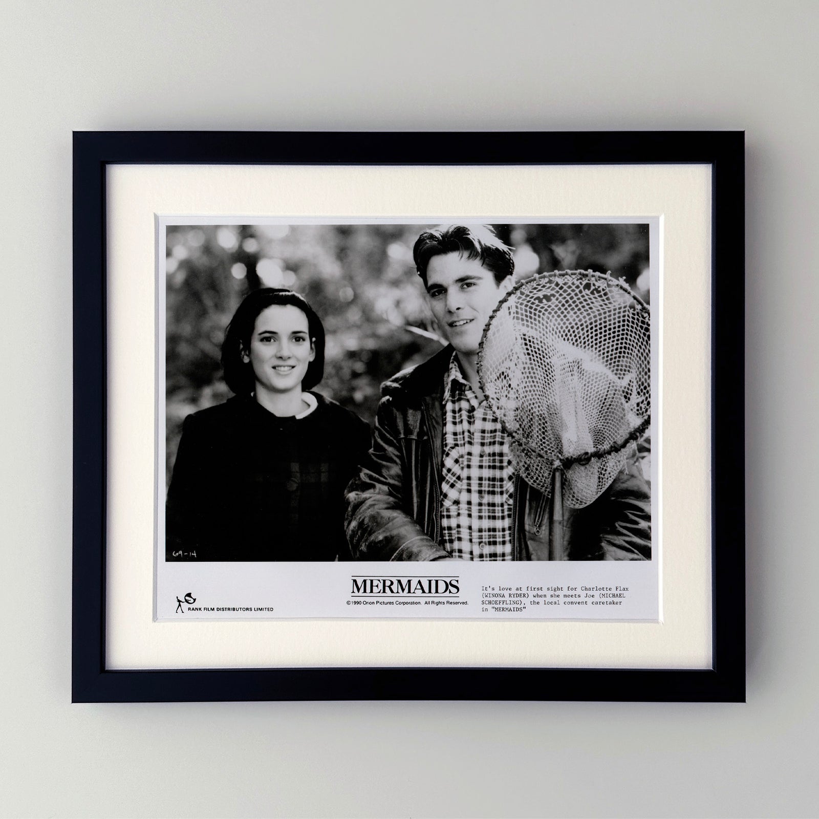 Mermaids 1990 Film Movie Press Publicity Still Framed