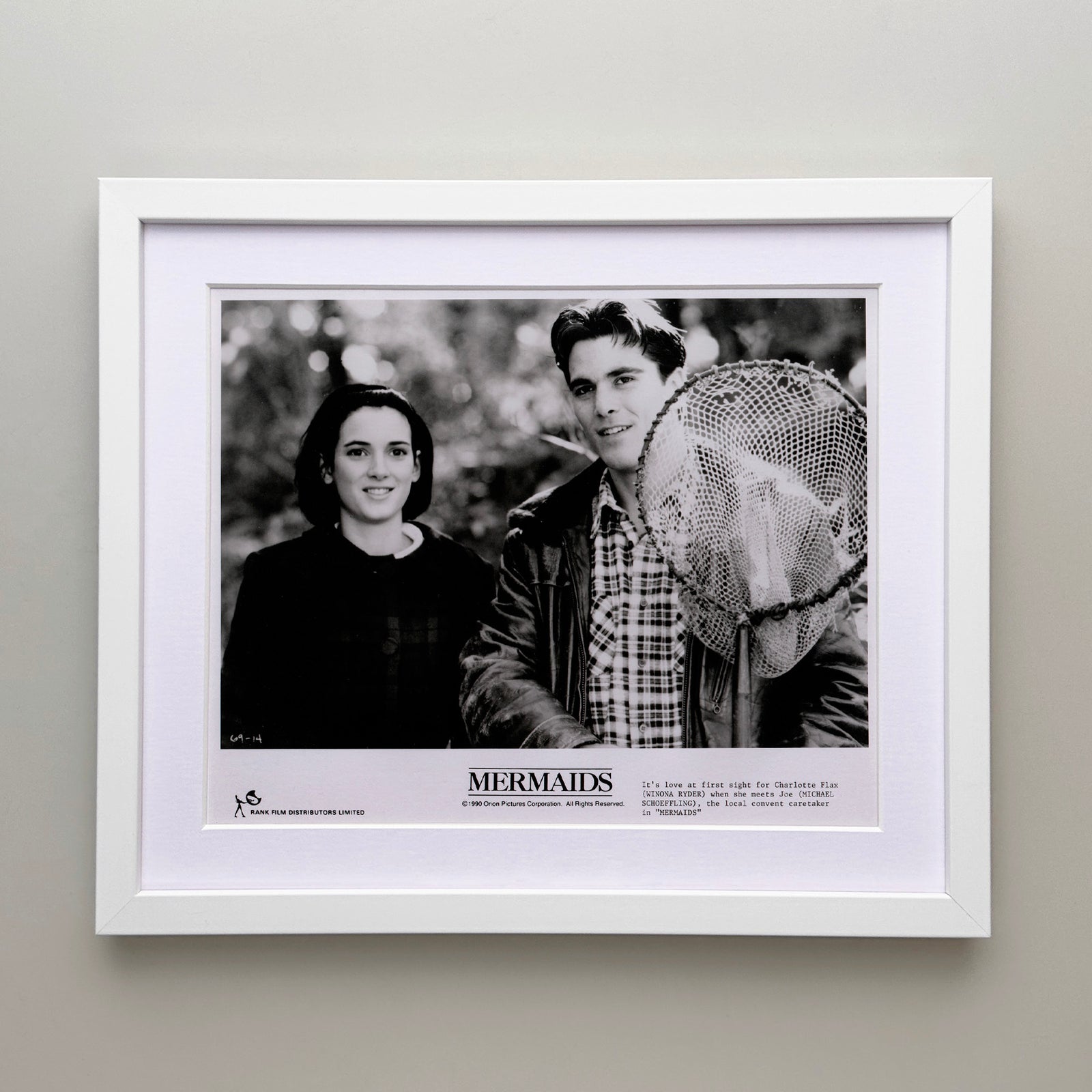 Mermaids 1990 Film Movie Press Publicity Still Framed