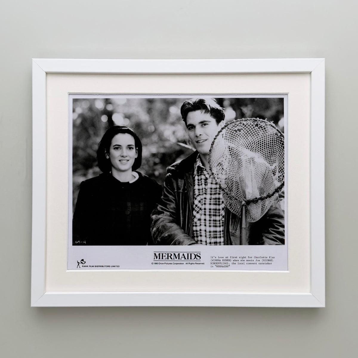 Mermaids 1990 Film Movie Press Publicity Still Framed