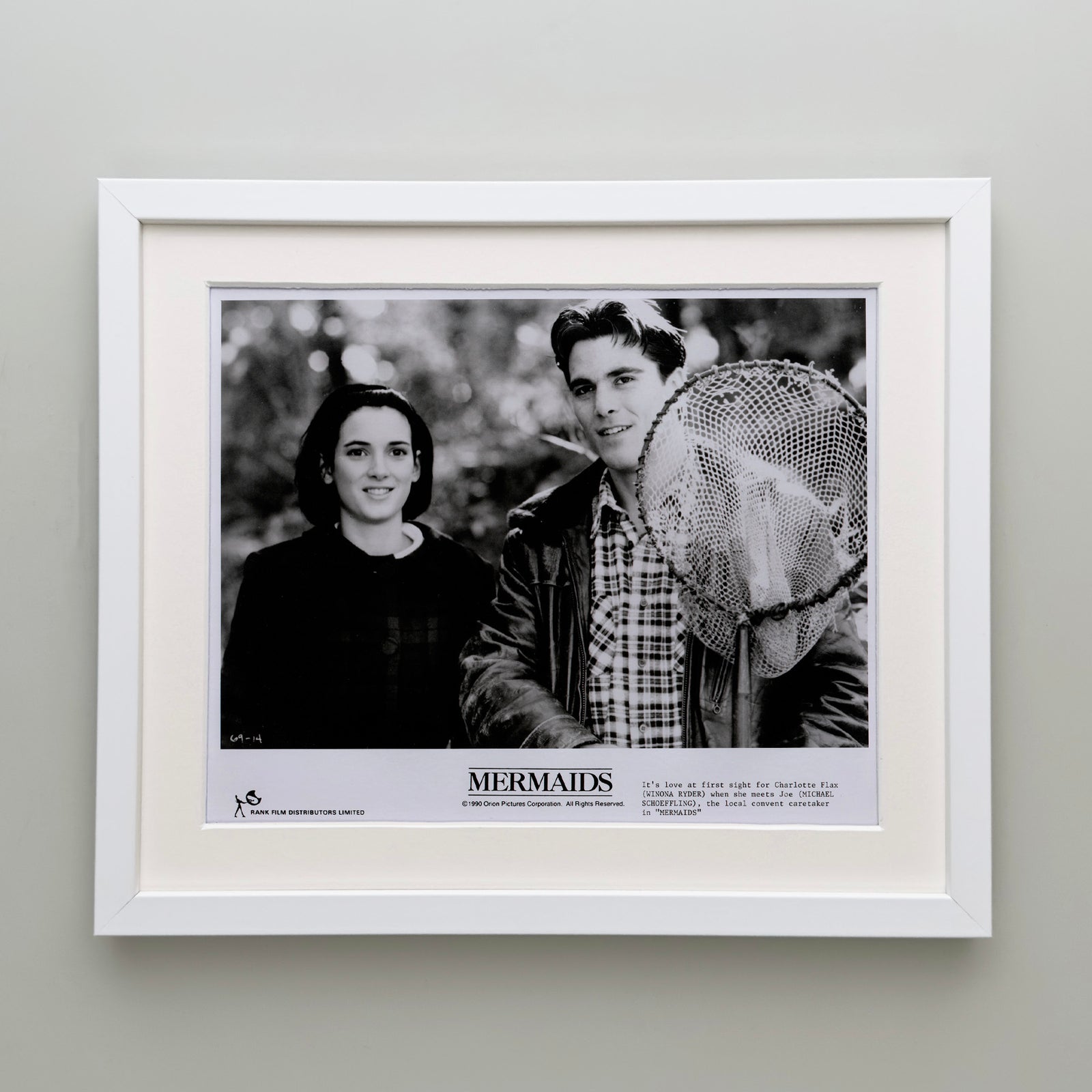 Mermaids 1990 Film Movie Press Publicity Still Framed