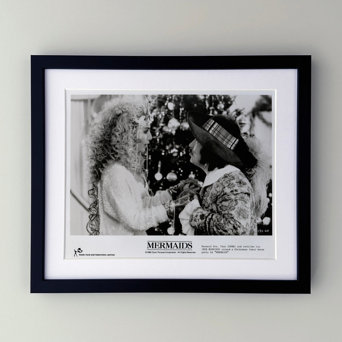 Mermaids 1990 Film Movie Press Publicity Still Framed