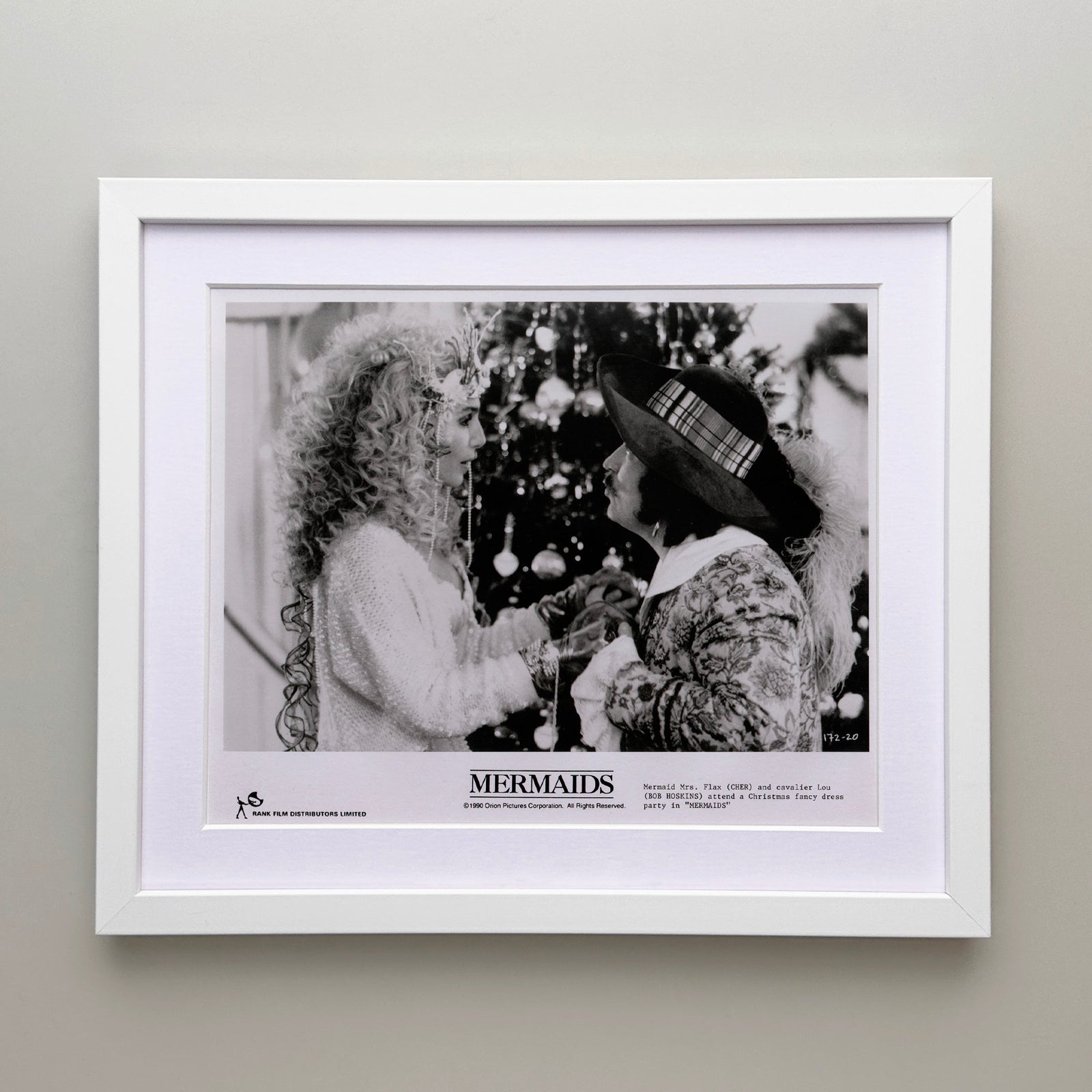 Mermaids 1990 Film Movie Press Publicity Still Framed