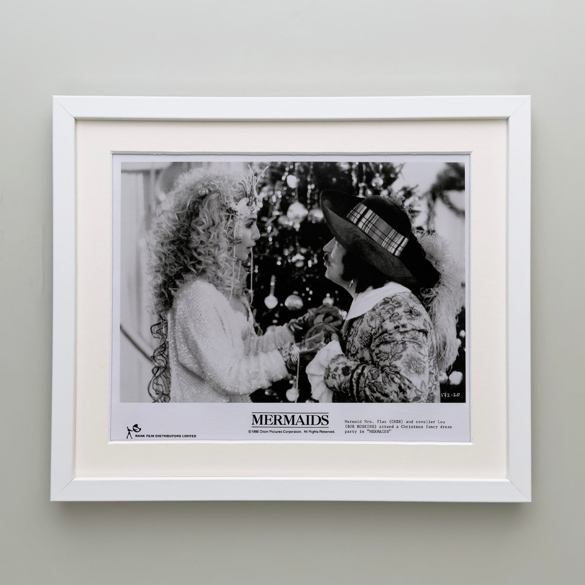Mermaids 1990 Film Movie Press Publicity Still Framed