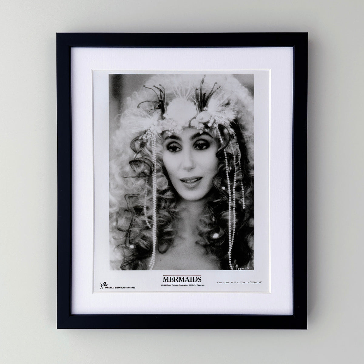Mermaids 1990 Film Movie Press Publicity Still Framed