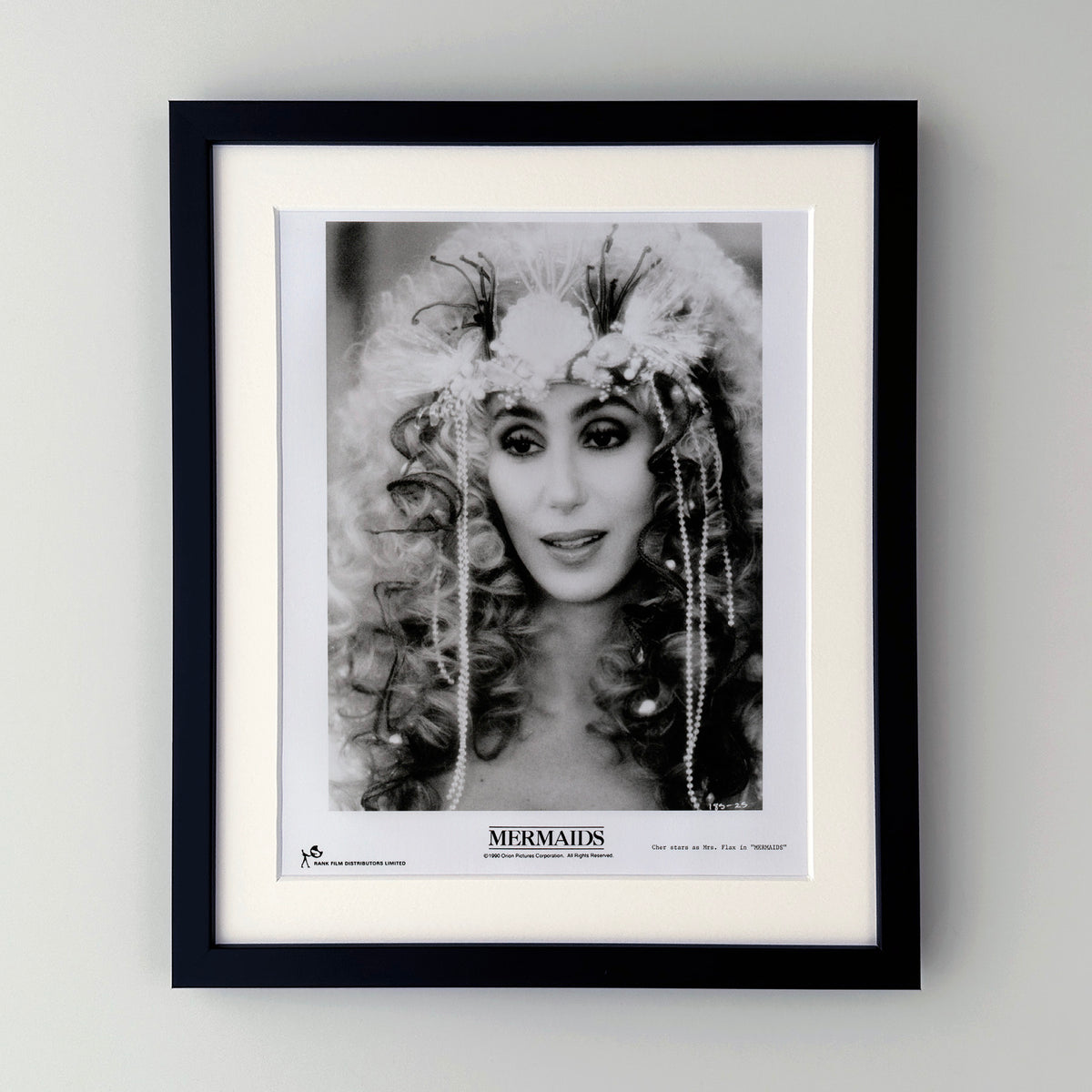 Mermaids 1990 Film Movie Press Publicity Still Framed