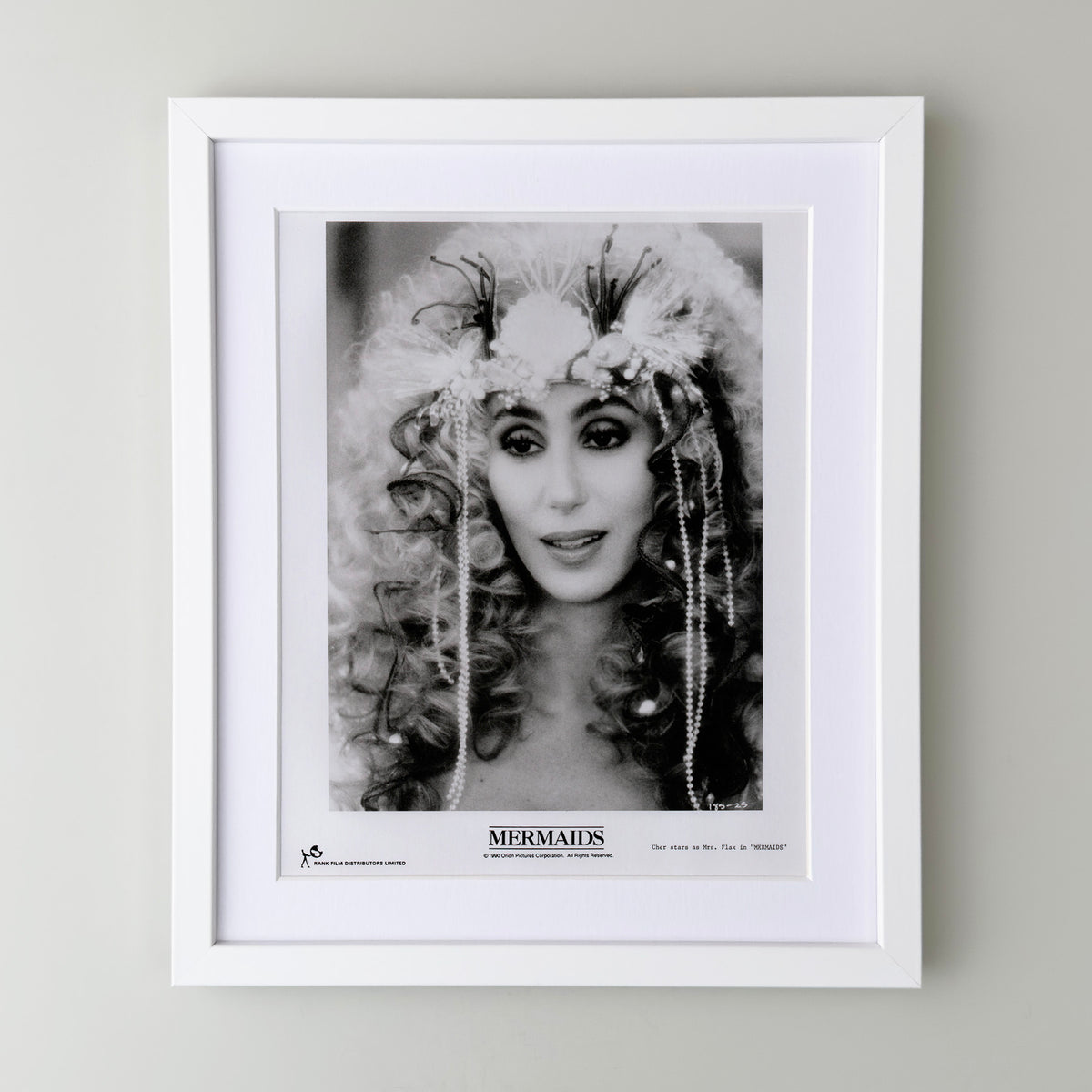 Mermaids 1990 Film Movie Press Publicity Still Framed
