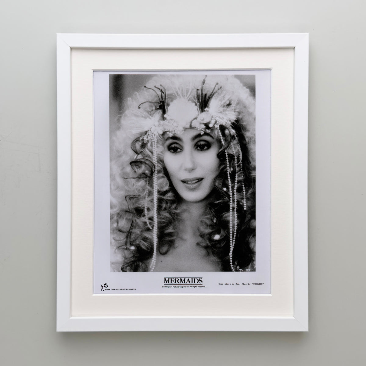 Mermaids 1990 Film Movie Press Publicity Still Framed