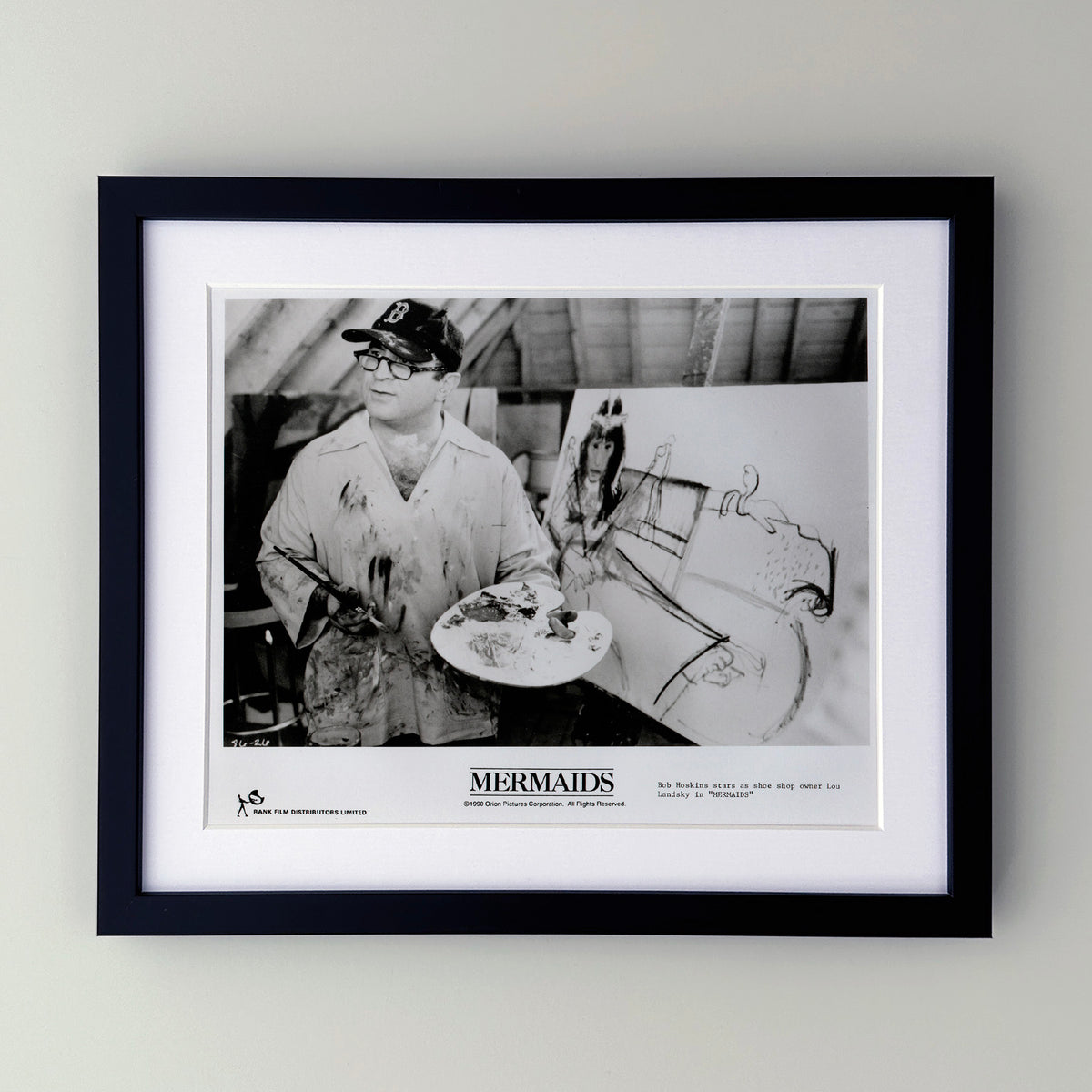 Mermaids 1990 Film Movie Press Publicity Still Framed