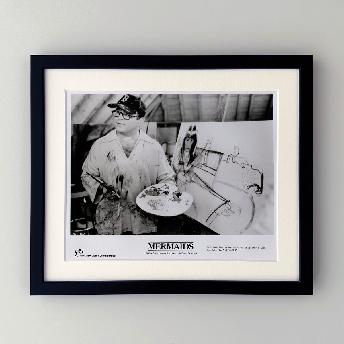 Mermaids 1990 Film Movie Press Publicity Still Framed