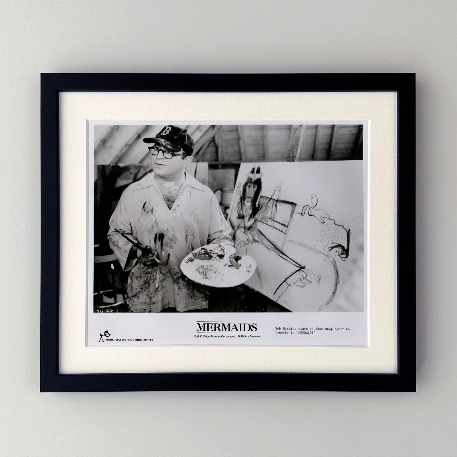 Mermaids 1990 Film Movie Press Publicity Still Framed