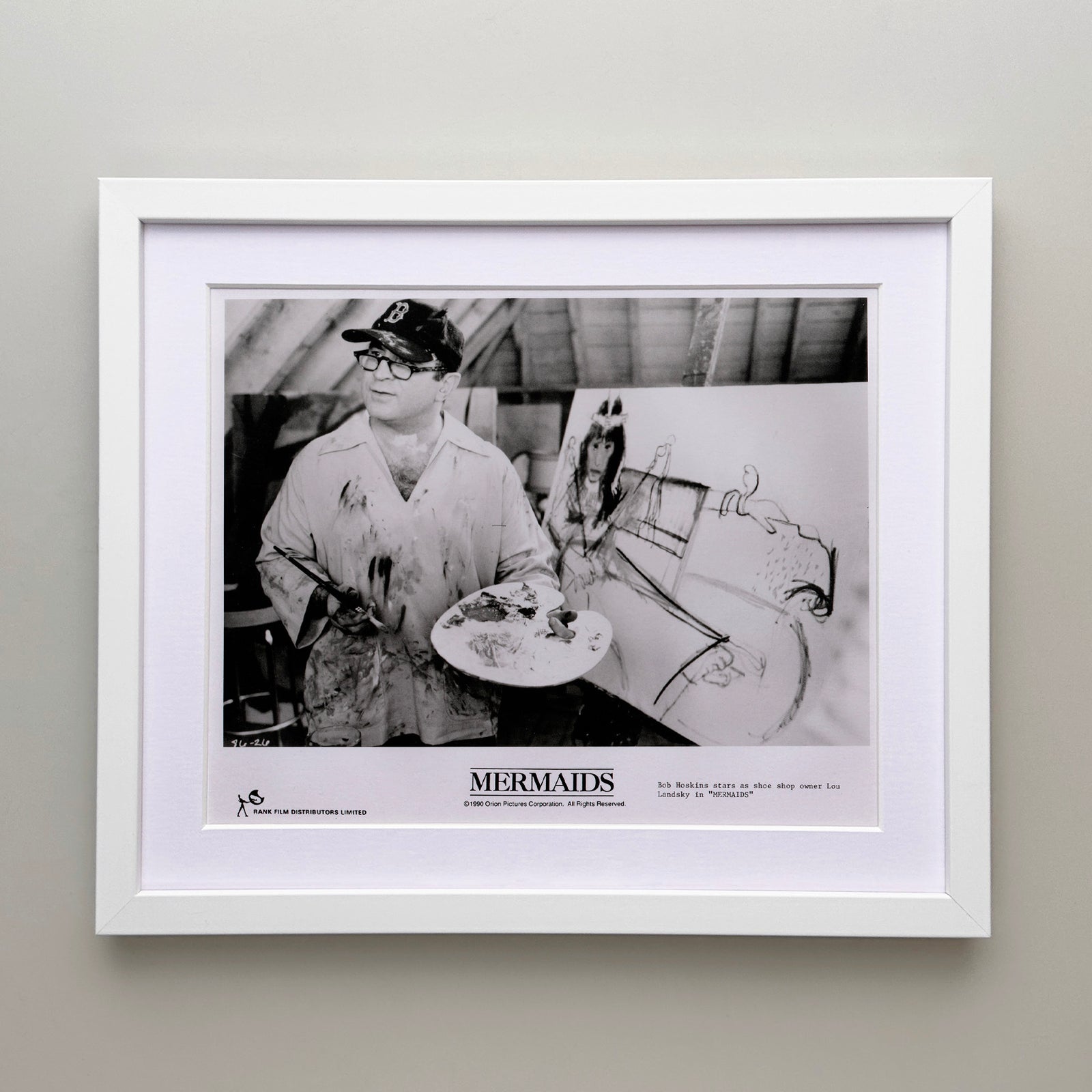 Mermaids 1990 Film Movie Press Publicity Still Framed