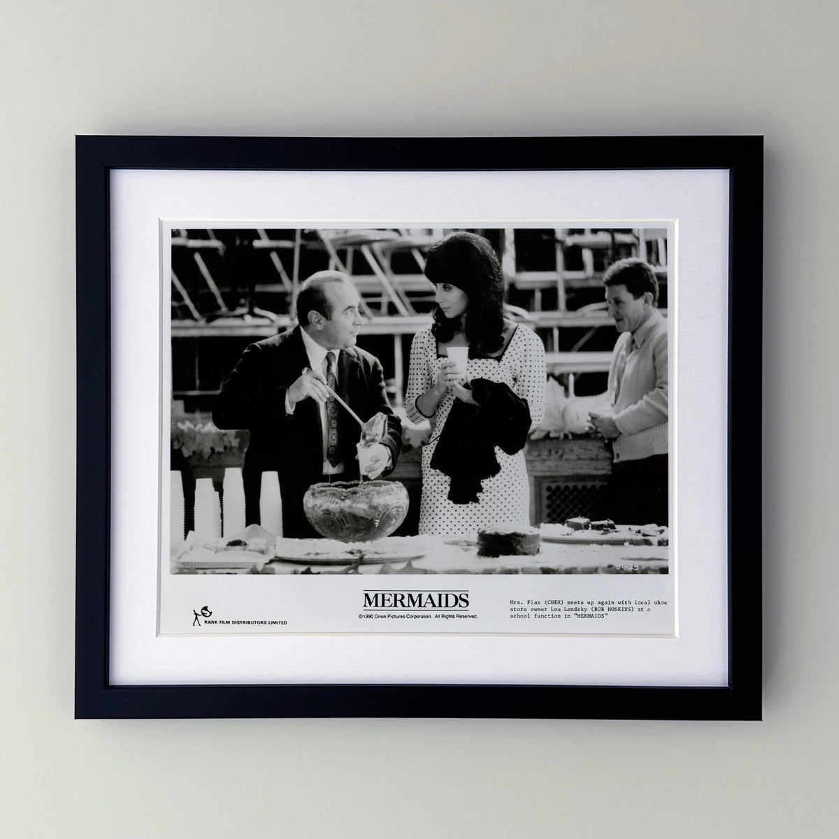 Mermaids 1990 Film Movie Press Publicity Still Framed
