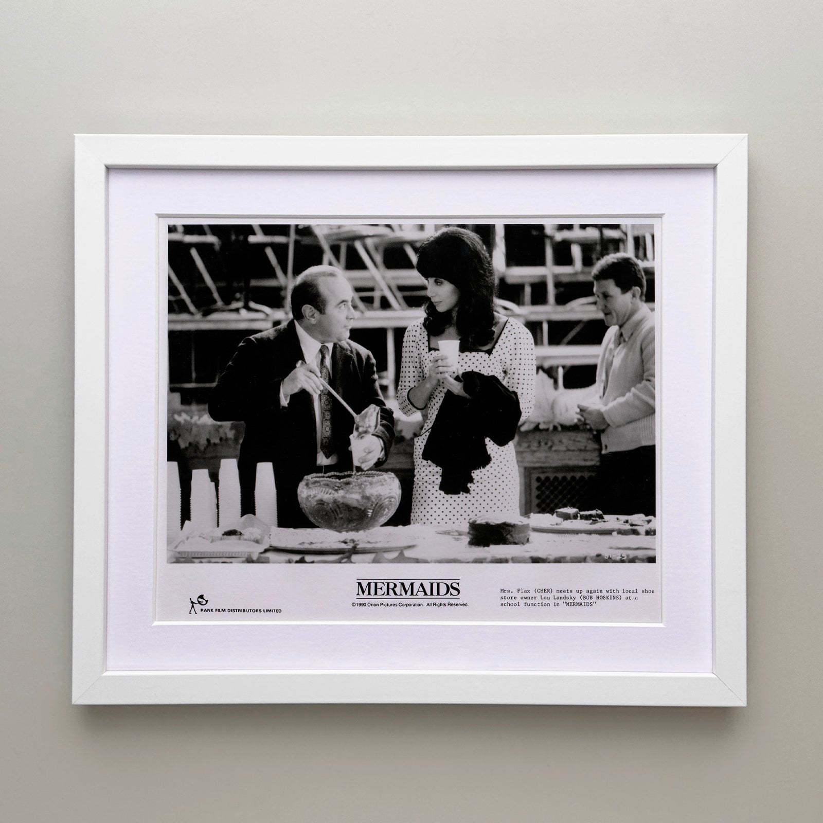 Mermaids 1990 Film Movie Press Publicity Still Framed