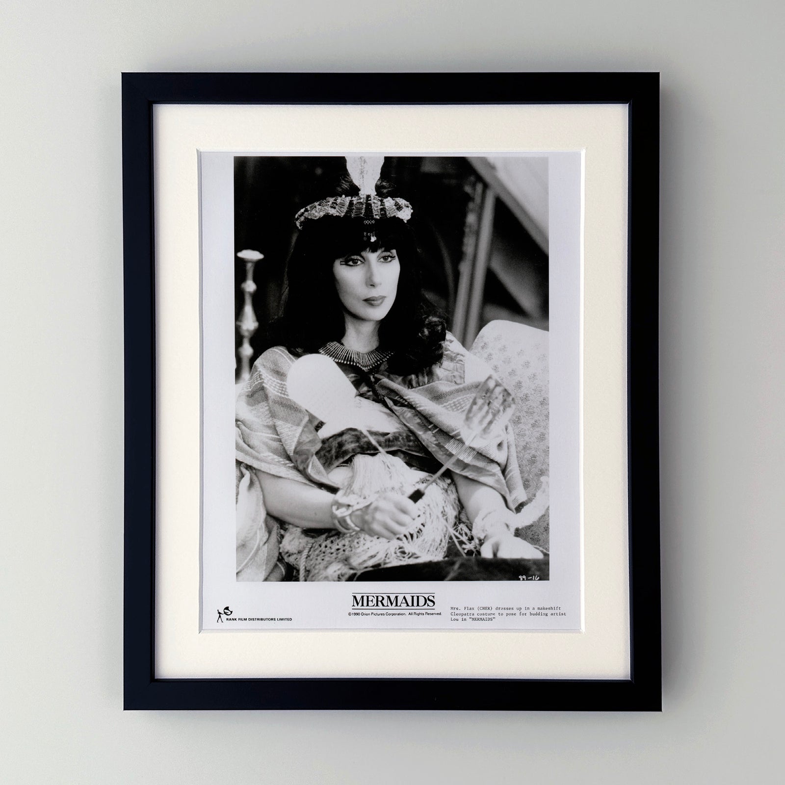 Mermaids 1990 Film Movie Press Publicity Still Framed