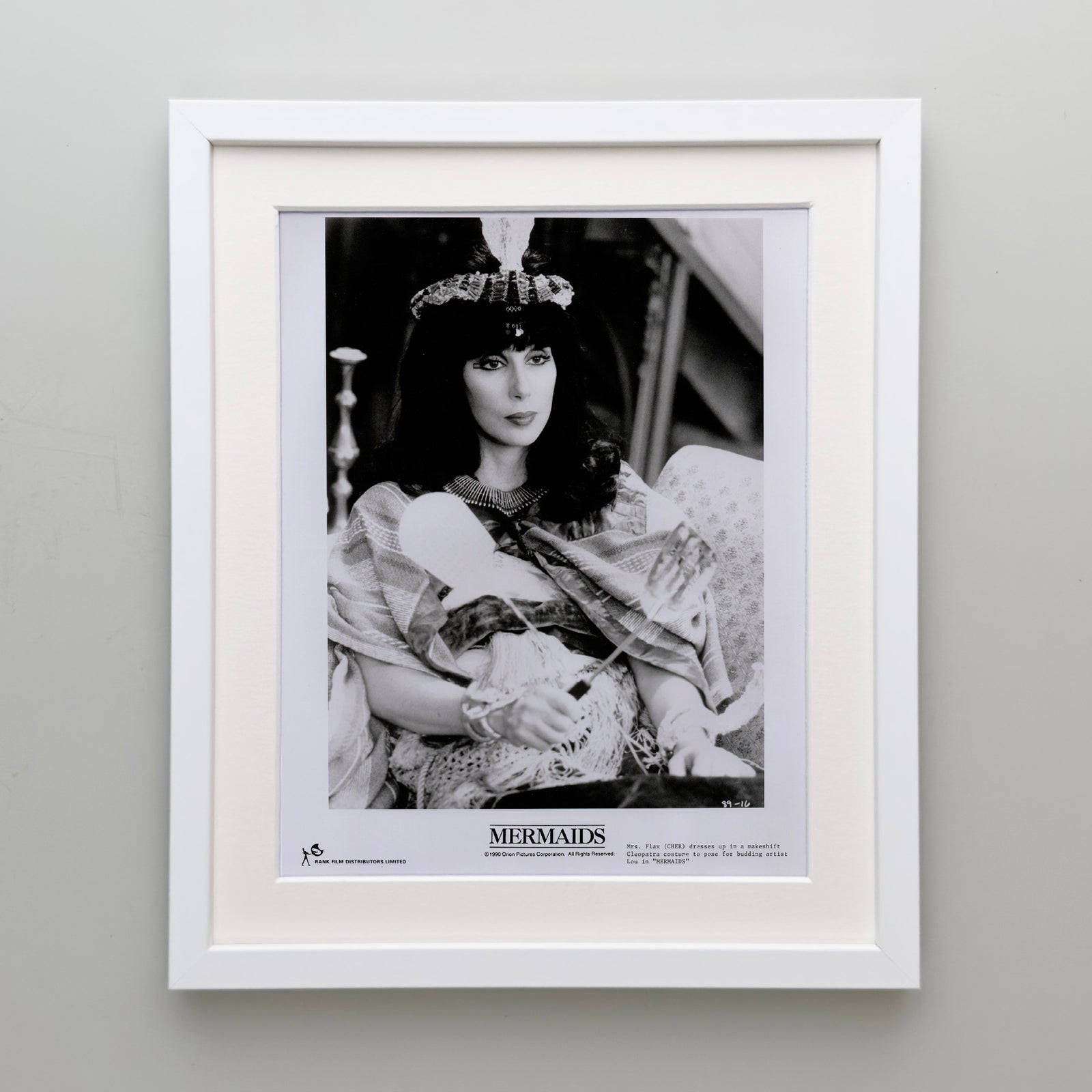 Mermaids 1990 Film Movie Press Publicity Still Framed