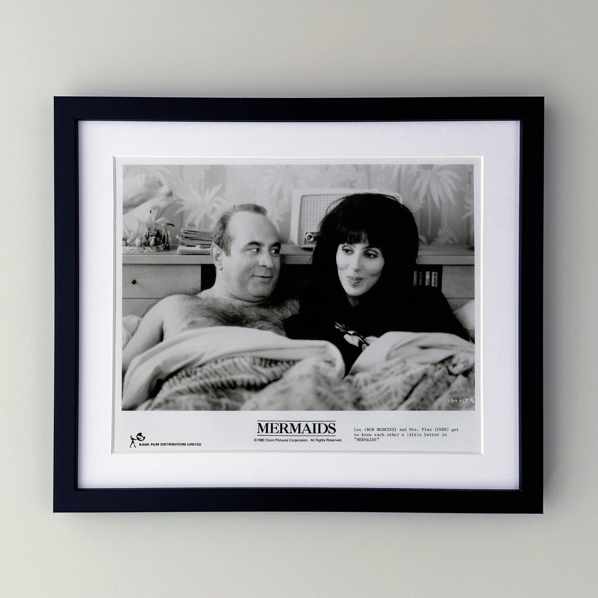 Mermaids 1990 Film Movie Press Publicity Still Framed