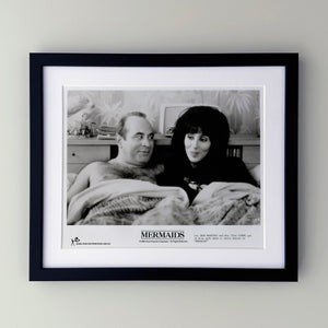 Mermaids 1990 Film Movie Press Publicity Still Framed