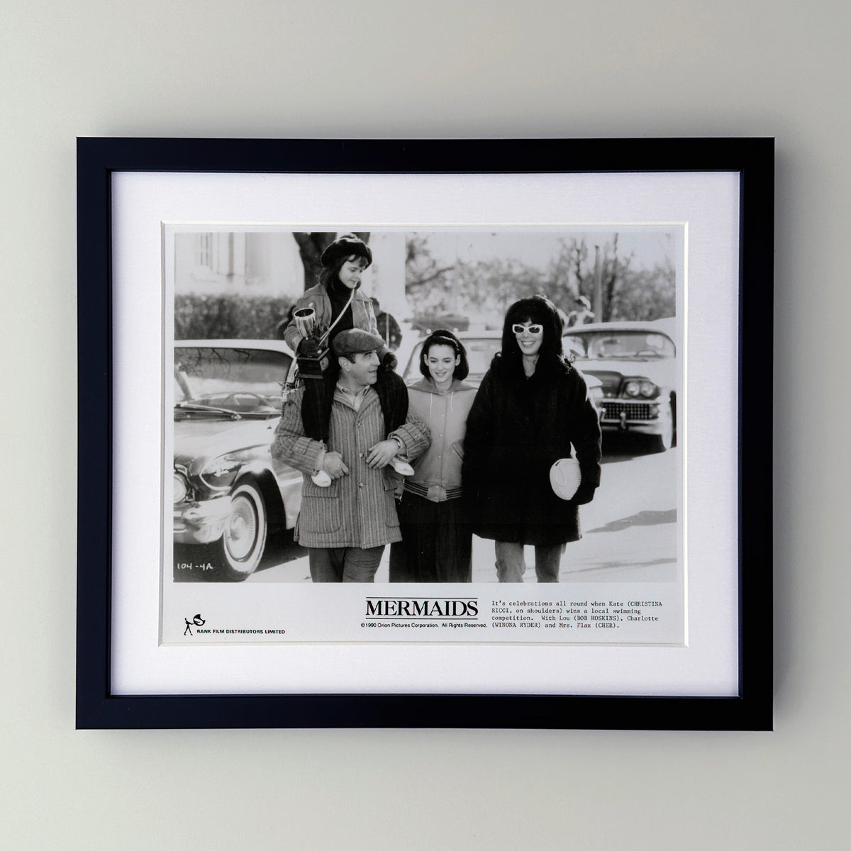 Mermaids 1990 Film Movie Press Publicity Still Framed