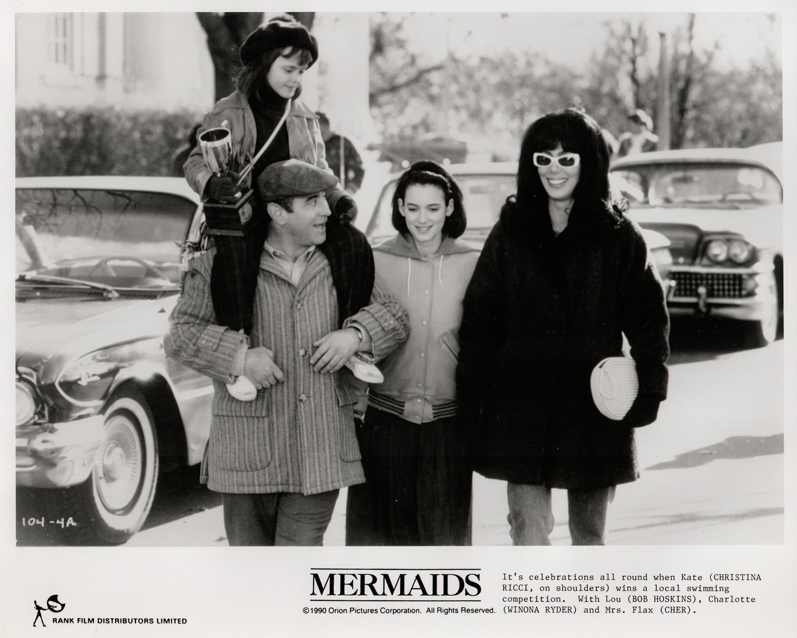 Mermaids 1990 Film Movie Press Publicity Still Framed