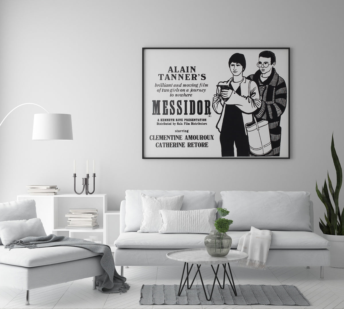 Messidor 1980 Academy Cinema UK Quad Film Poster Peter Strausfeld