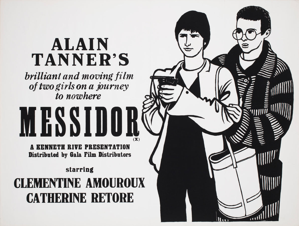 Messidor 1980 Academy Cinema UK Quad Film Poster Peter Strausfeld