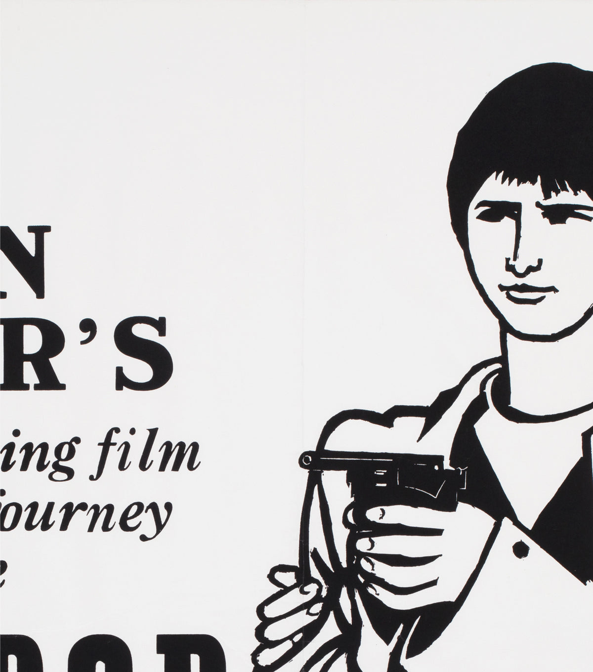 Messidor 1980 Academy Cinema UK Quad Film Poster Peter Strausfeld - detail