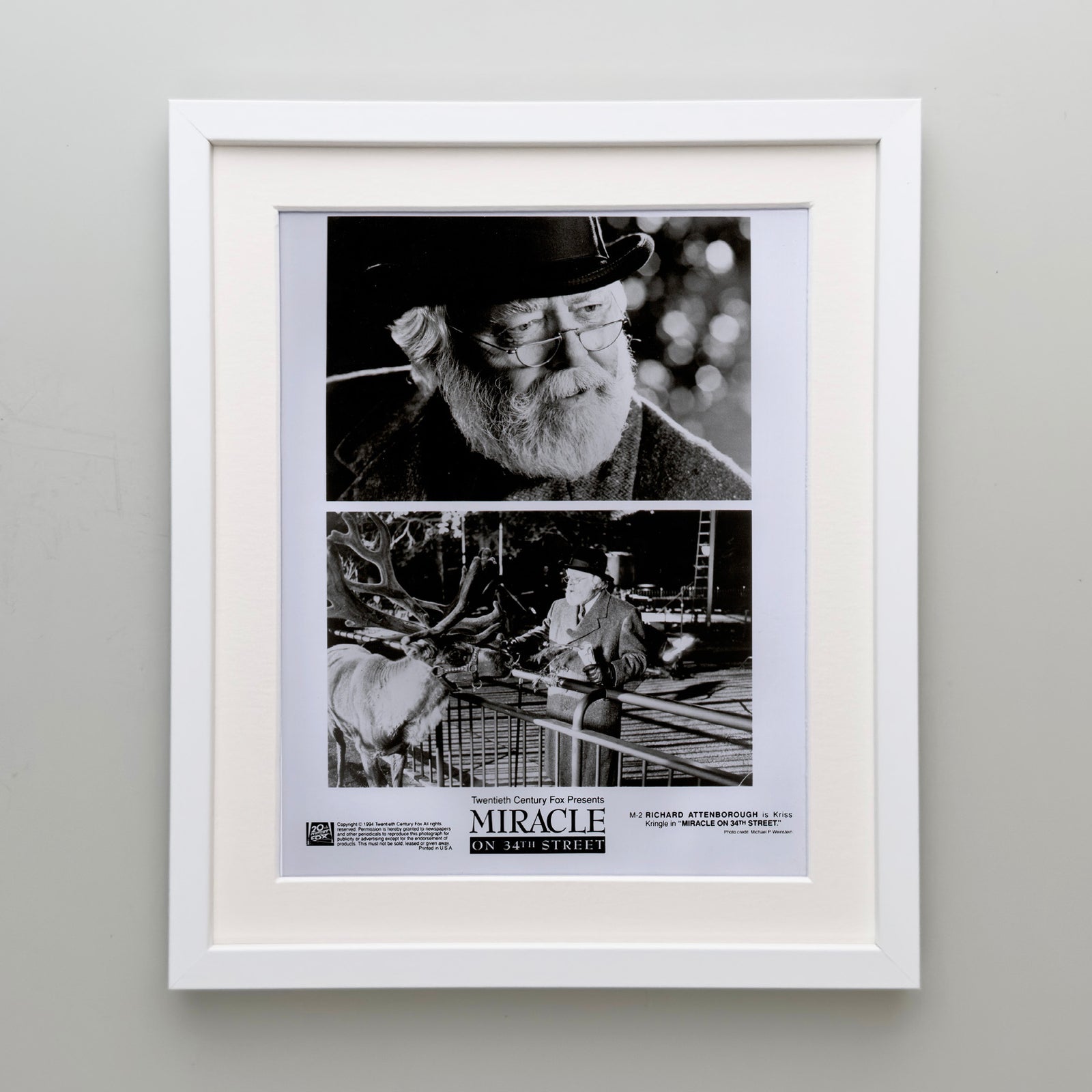 Miracle on 34th Street 1994 Film Movie Press Publicity Still Framed