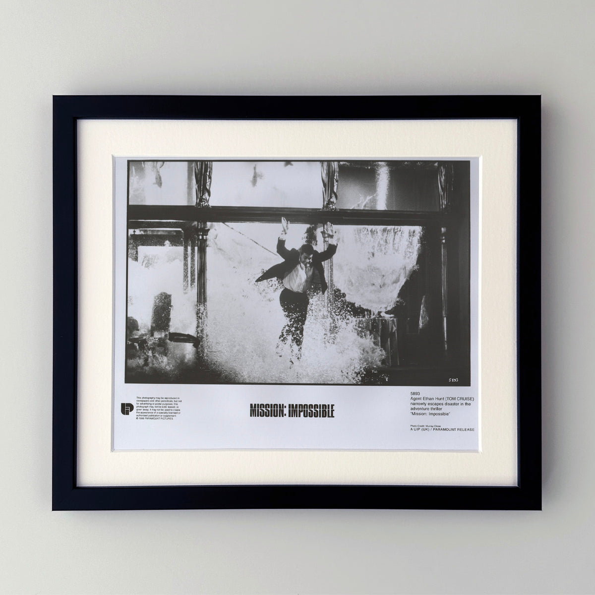 Mission Impossible 1996 Film Movie Press Publicity Still Framed