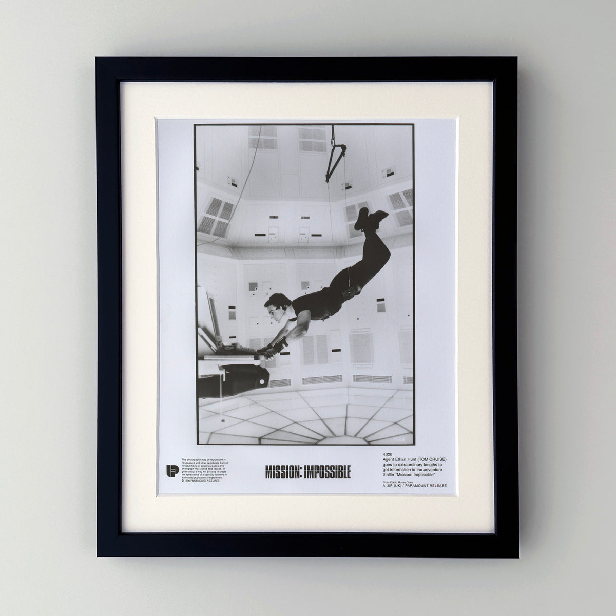 Mission Impossible 1996 Film Movie Press Publicity Still Framed