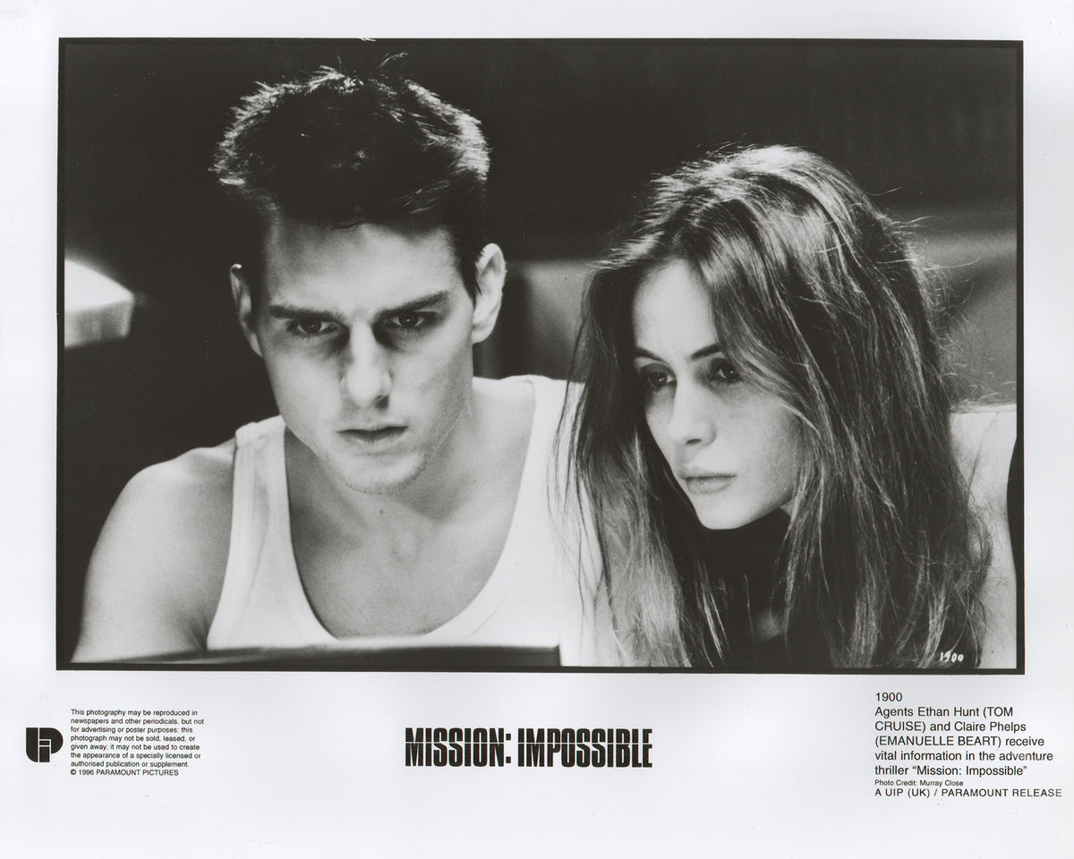 Mission Impossible 1996 Film Movie Press Publicity Still Framed