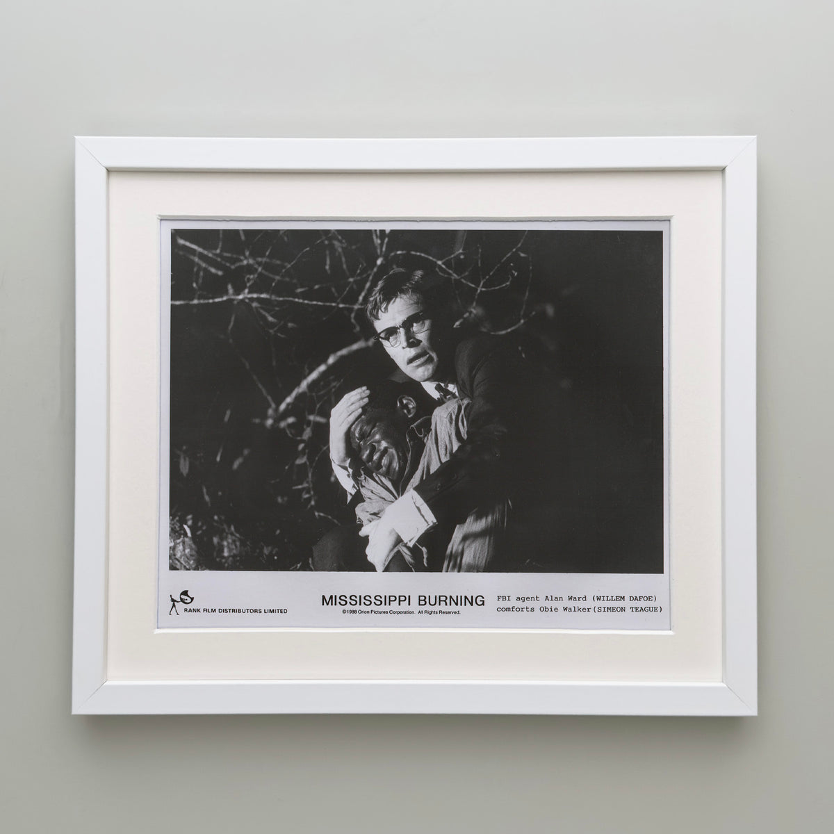 Mississippi Burning 1988 Film Movie Press Publicity Still Framed