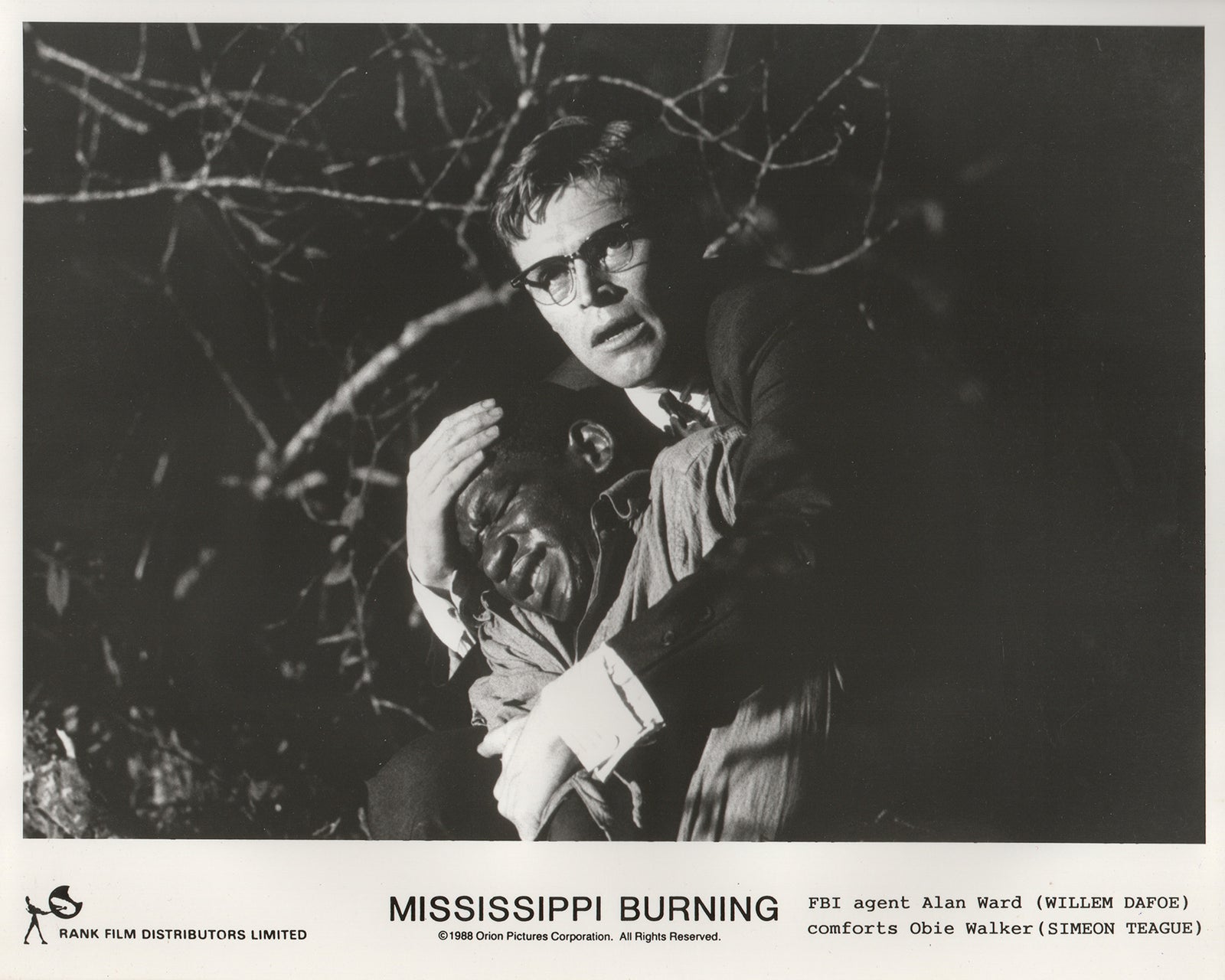 Mississippi Burning 1988 Film Movie Press Publicity Still Framed